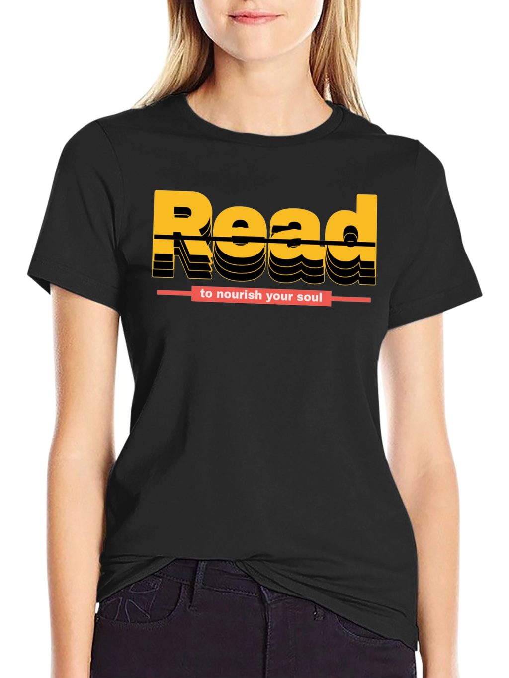 Read To Nourish Soul Graphic Tee