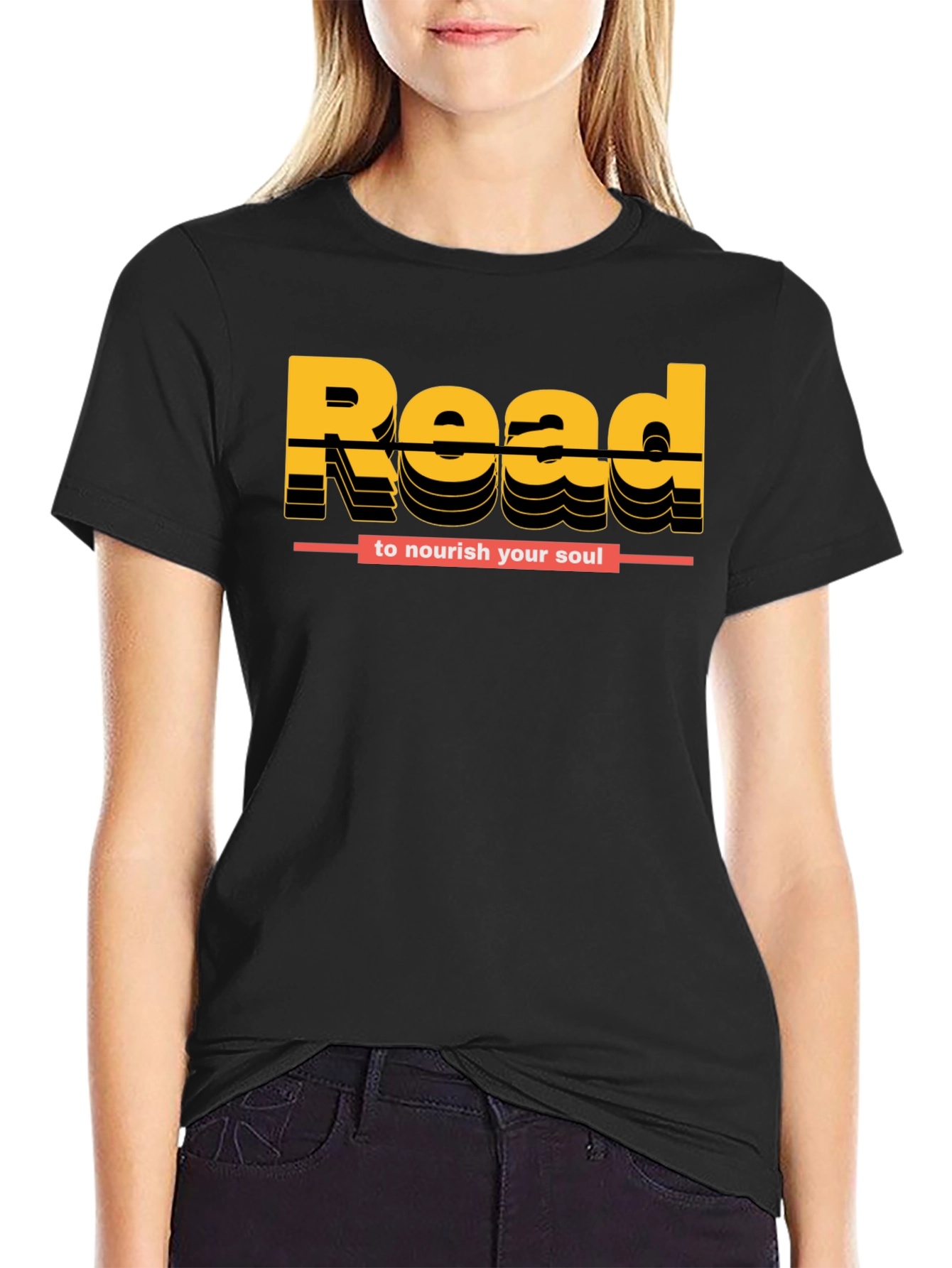 Read To Nourish Soul Graphic Tee