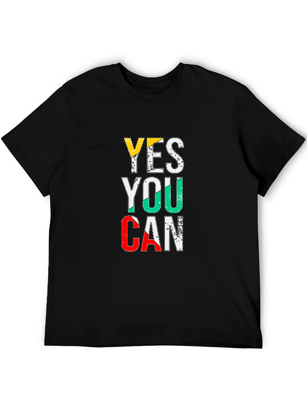 Motivational Yes You Can Graphic T-Shirt