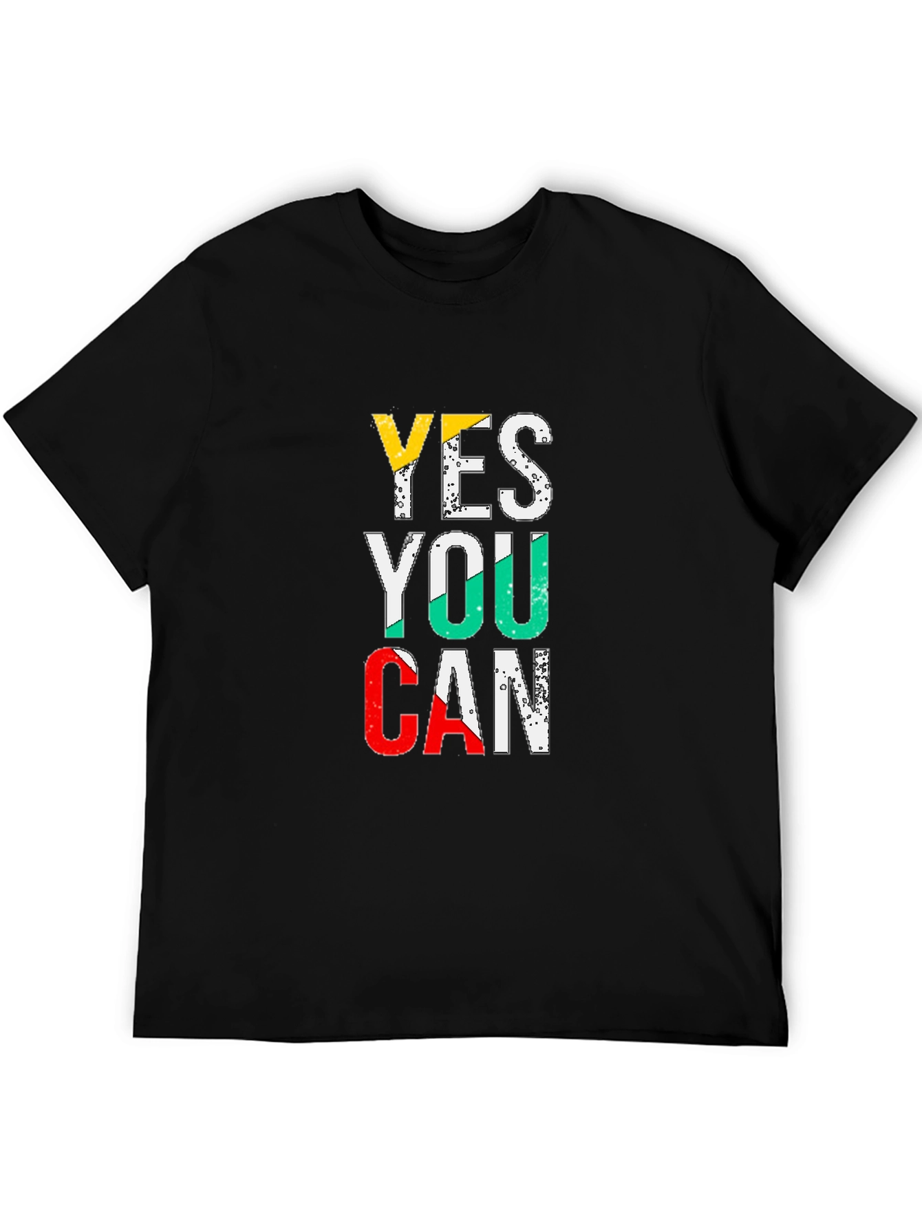 Motivational Yes You Can Graphic T-Shirt