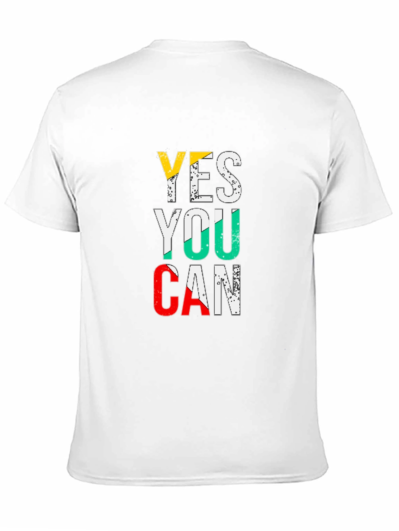 Motivational Yes You Can Graphic T-Shirt