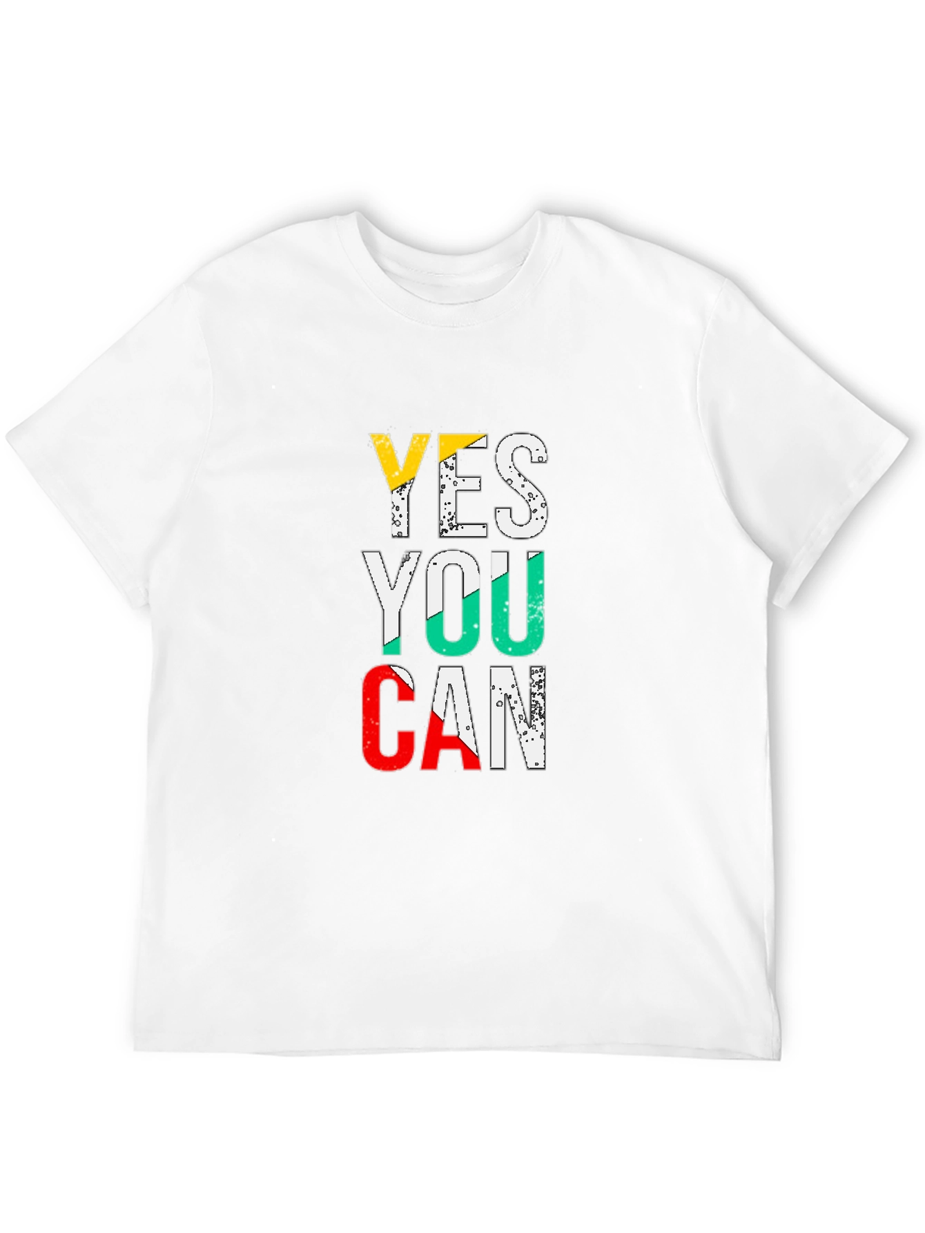 Motivational Yes You Can Graphic T-Shirt