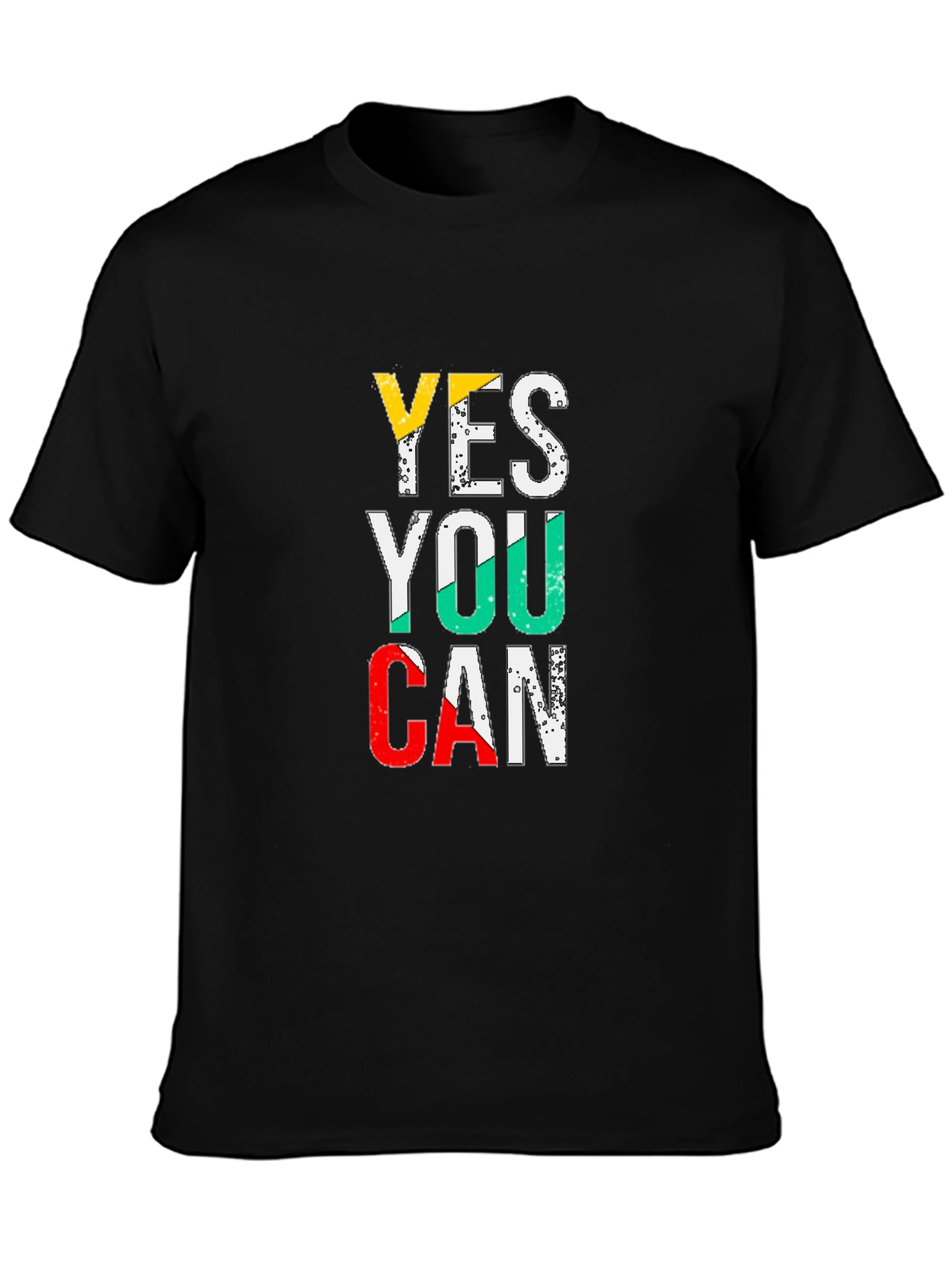 Motivational Yes You Can Graphic T-Shirt
