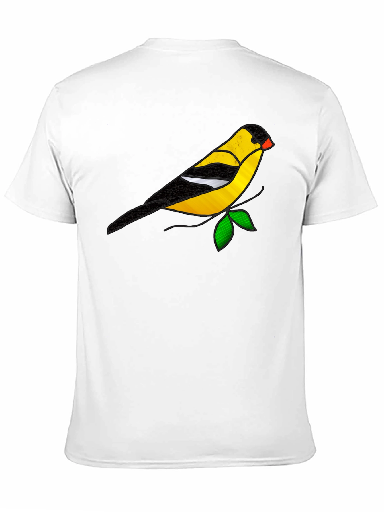 Goldfinch Graphic Tee - Black Unisex T-Shirt