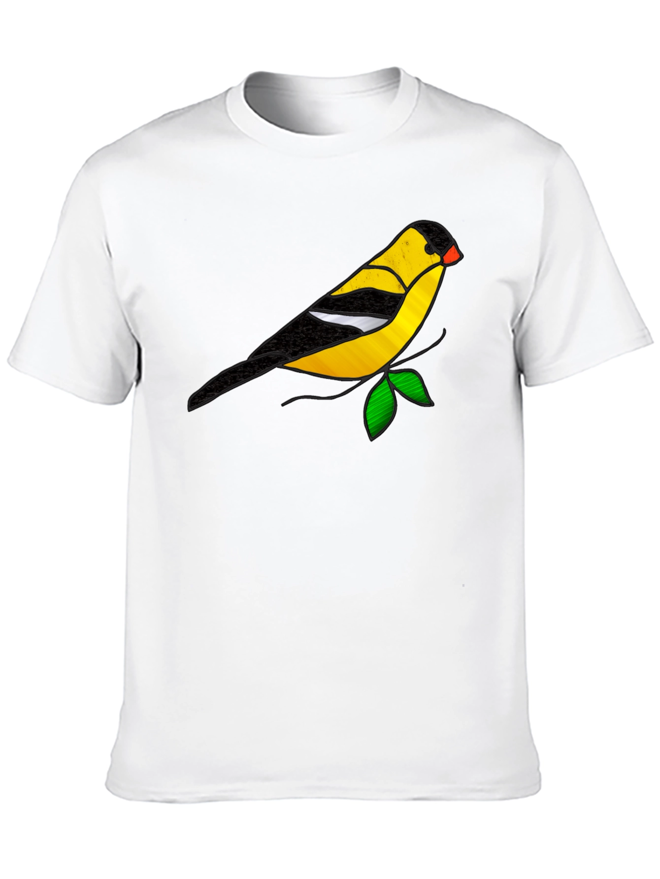 Goldfinch Graphic Tee - Black Unisex T-Shirt