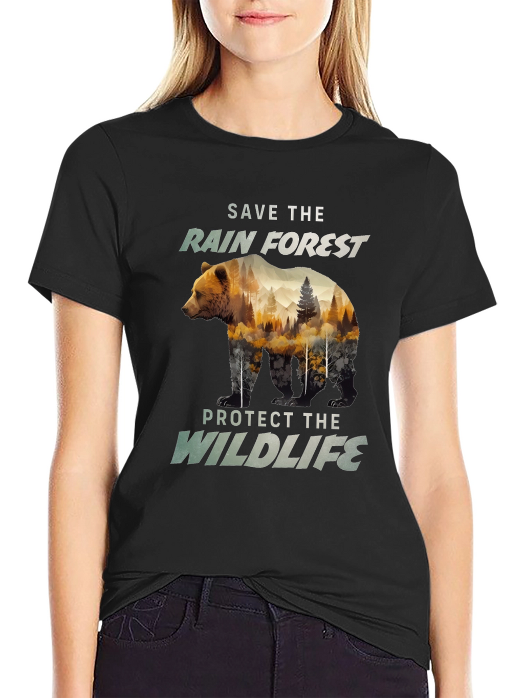 Save the Rainforest Graphic Tee
