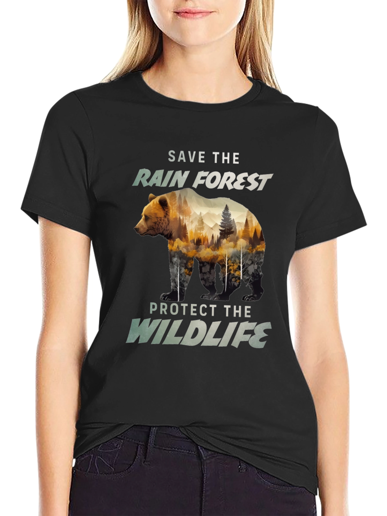 Save the Rainforest Graphic Tee
