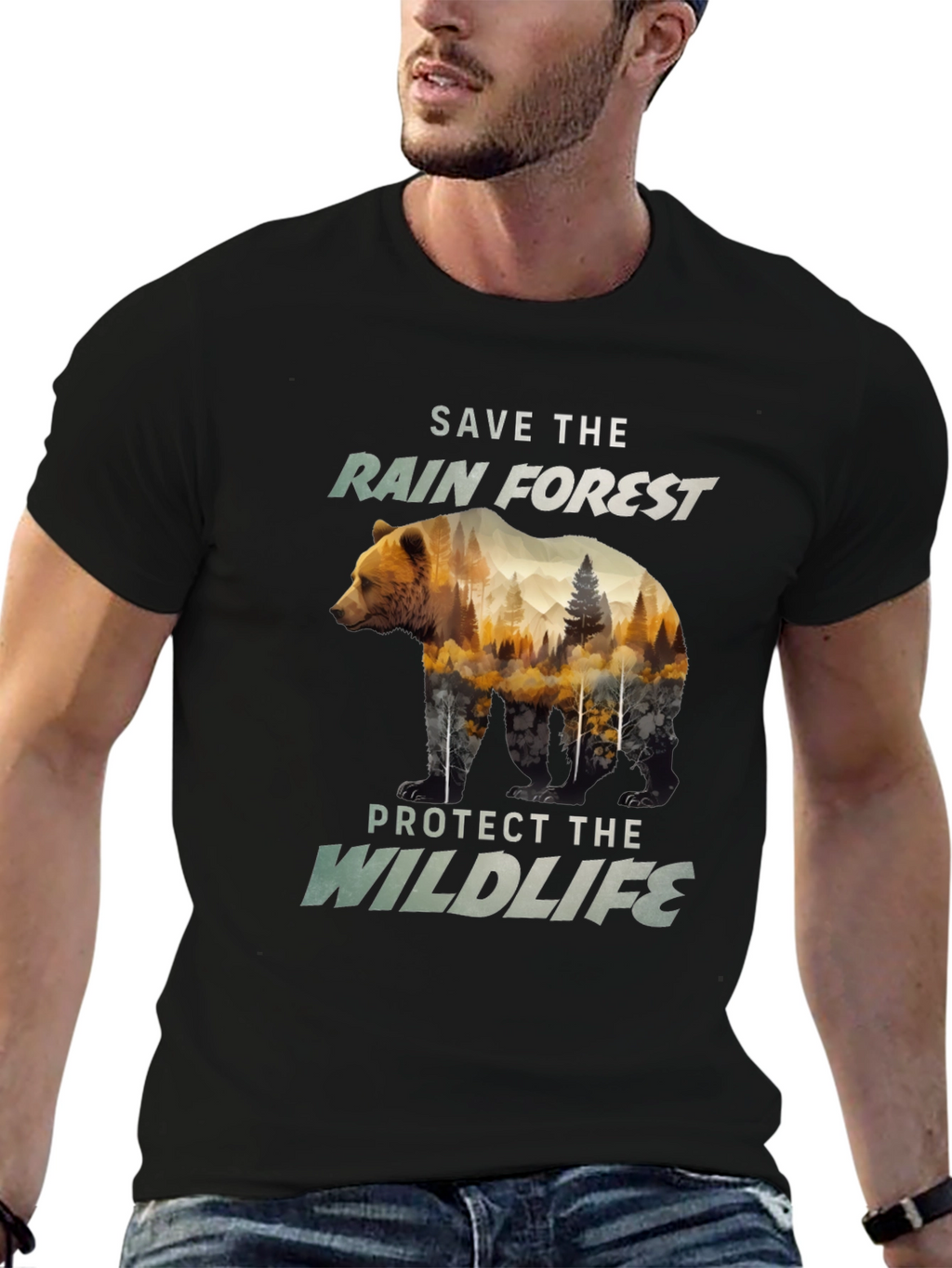 Save the Rainforest Graphic Tee