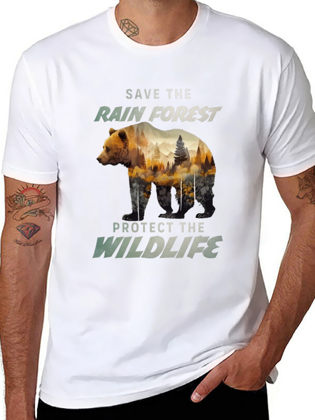 Save the Rainforest Graphic Tee