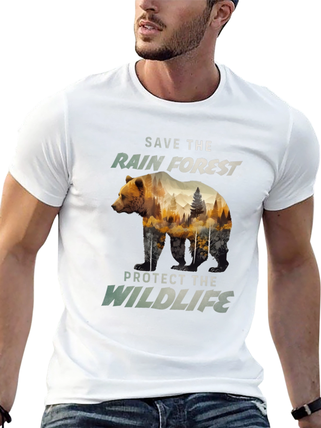 Save the Rainforest Graphic Tee