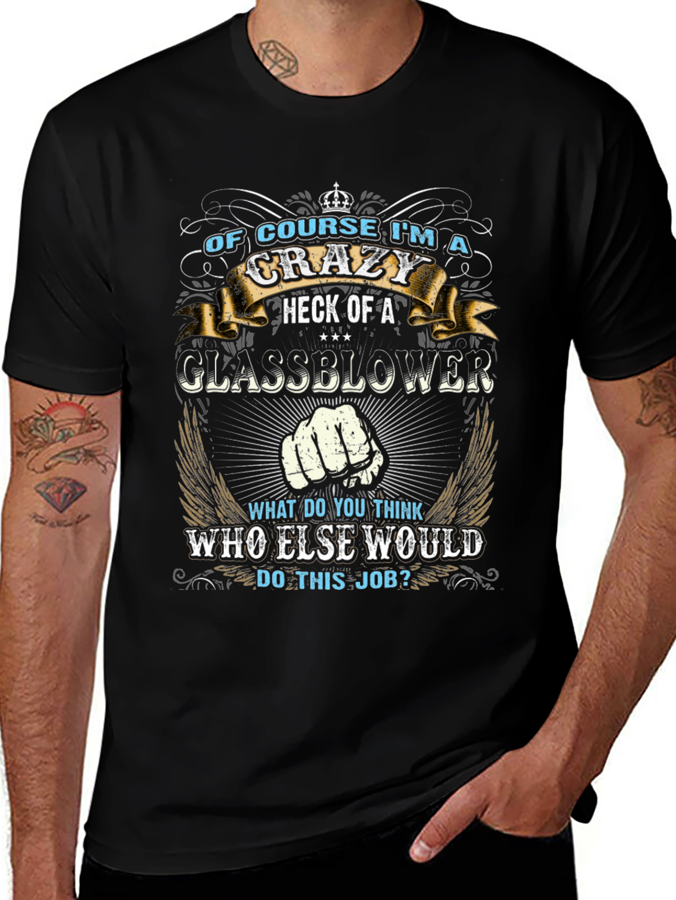 Crazy Glassblower T-Shirt