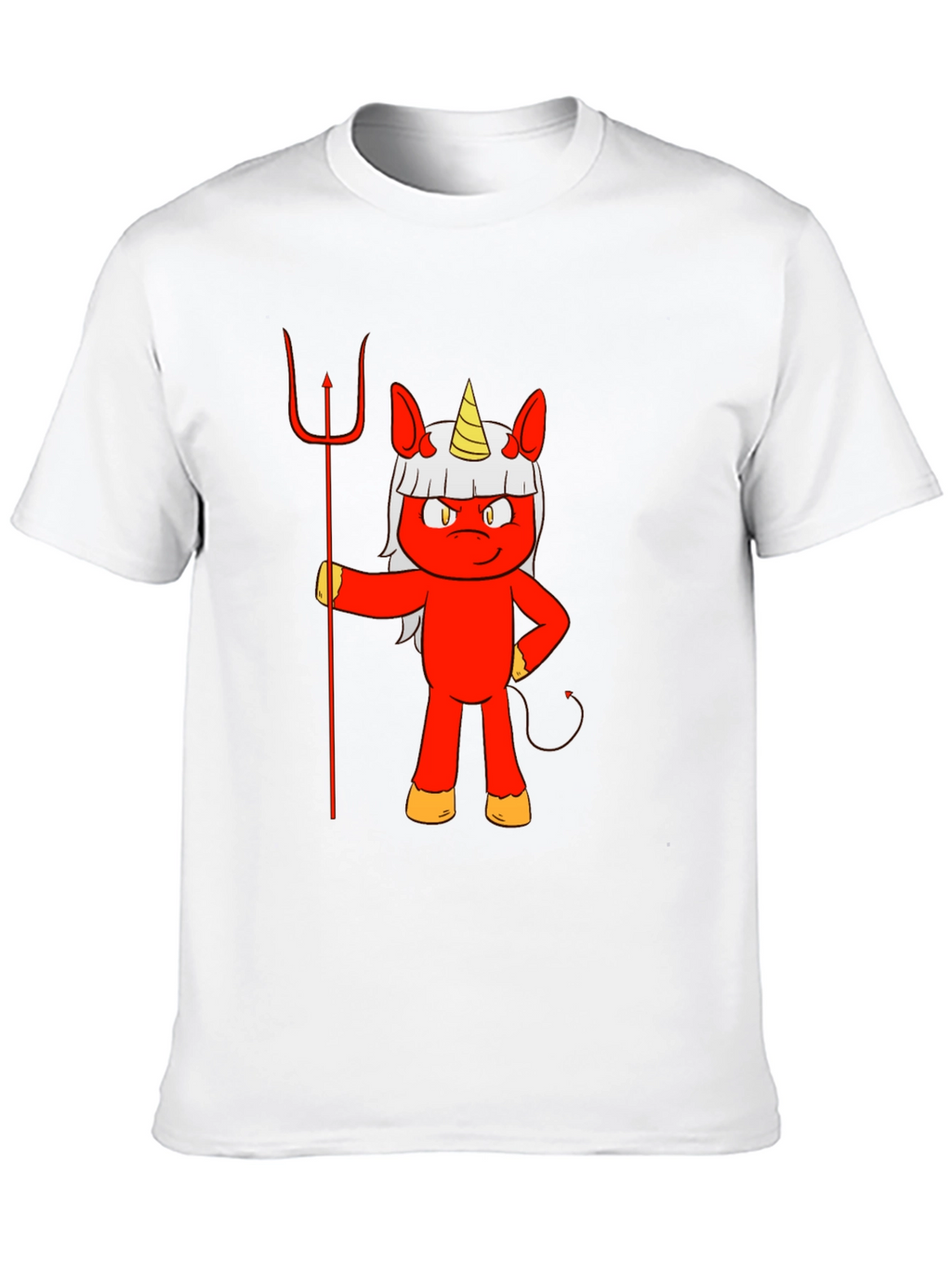 Devil Unicorn Graphic T-Shirt