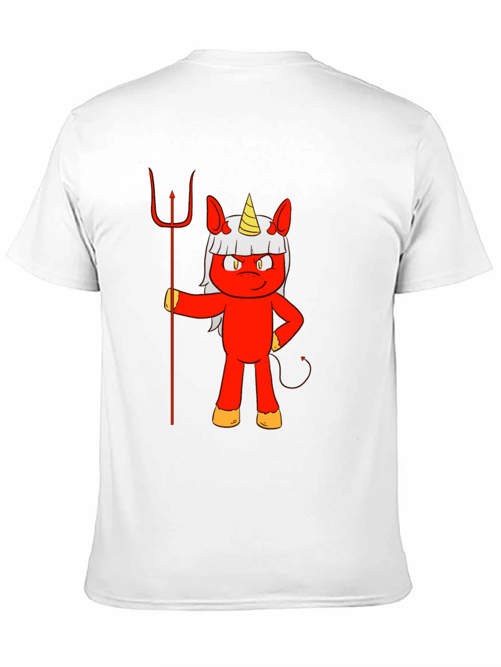 Devil Unicorn Graphic T-Shirt