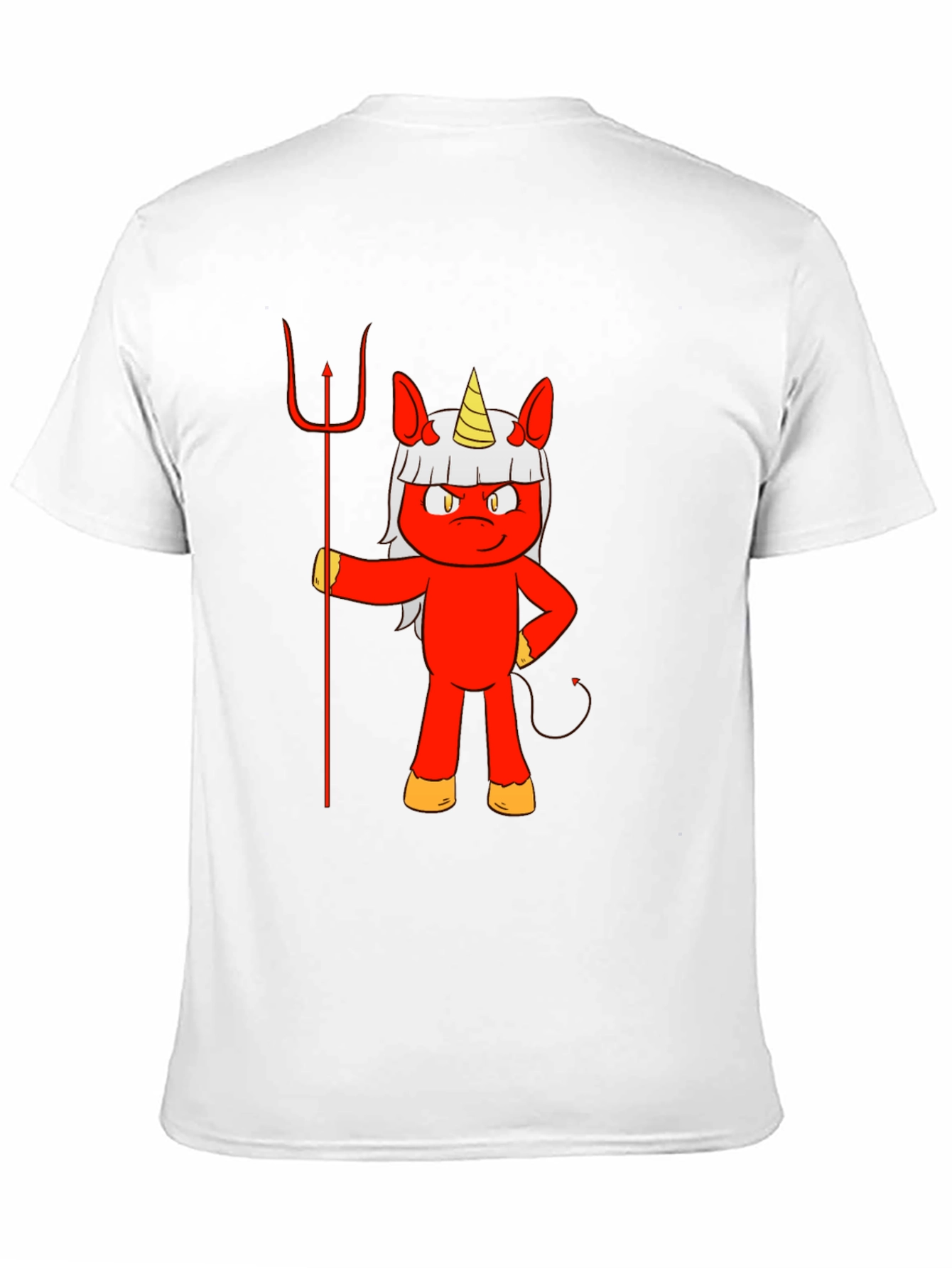 Devil Unicorn Graphic T-Shirt