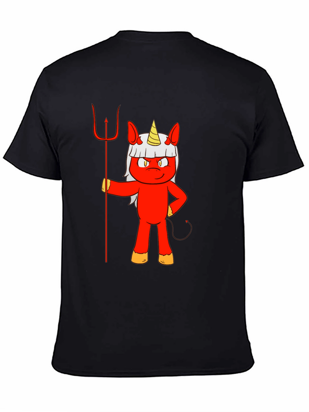 Devil Unicorn Graphic T-Shirt