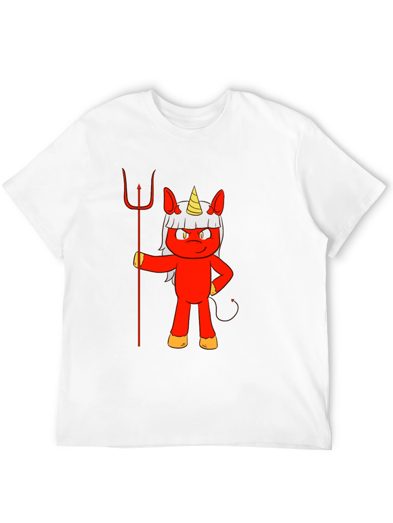 Devil Unicorn Graphic T-Shirt
