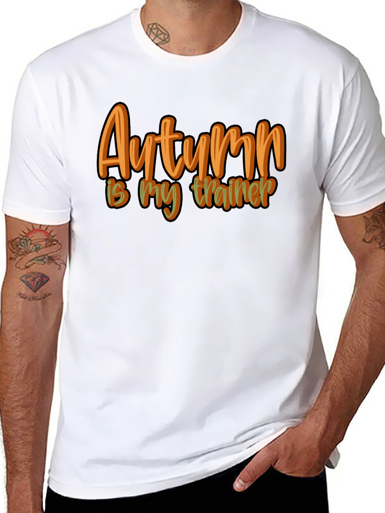 Autumn is my Trainer - Graphic T-Shirt