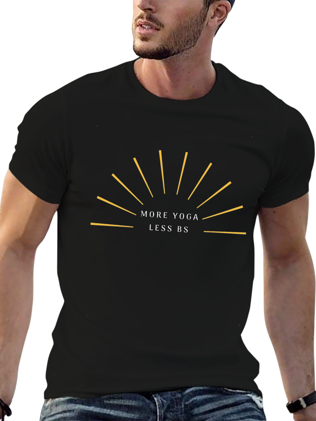 More Yoga Less BS Graphic Tee
