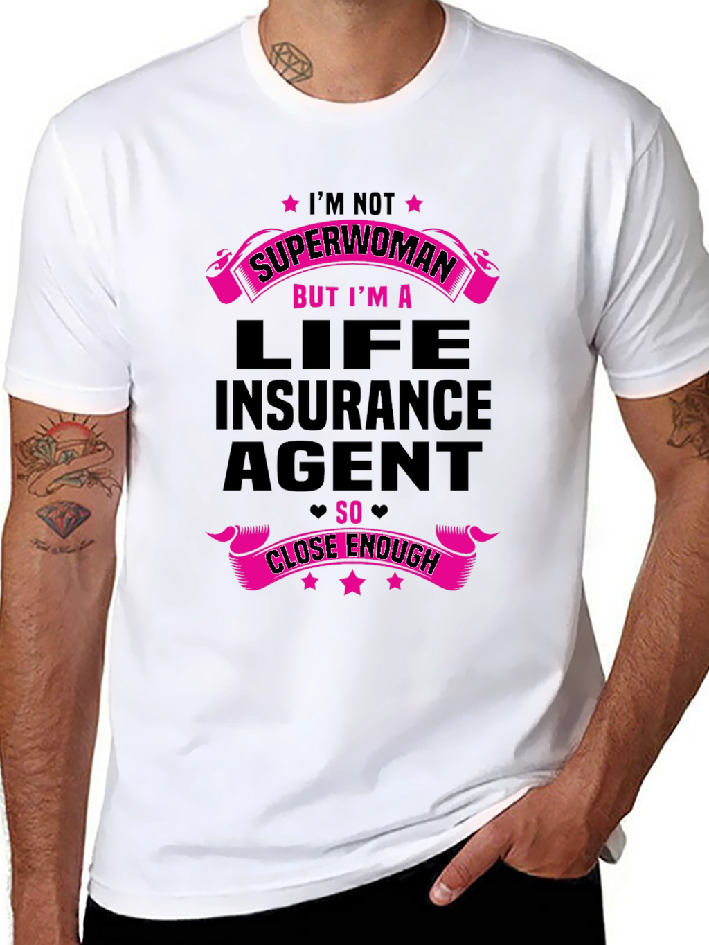 Superwoman Life Insurance Agent T-Shirt