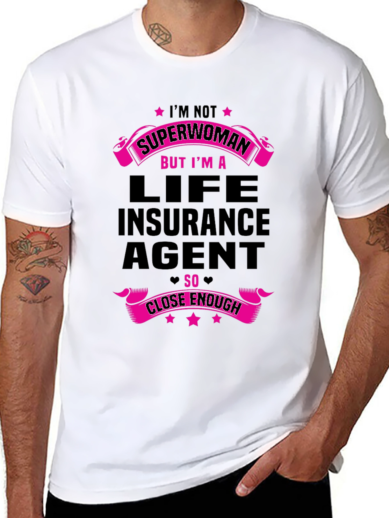 Superwoman Life Insurance Agent T-Shirt