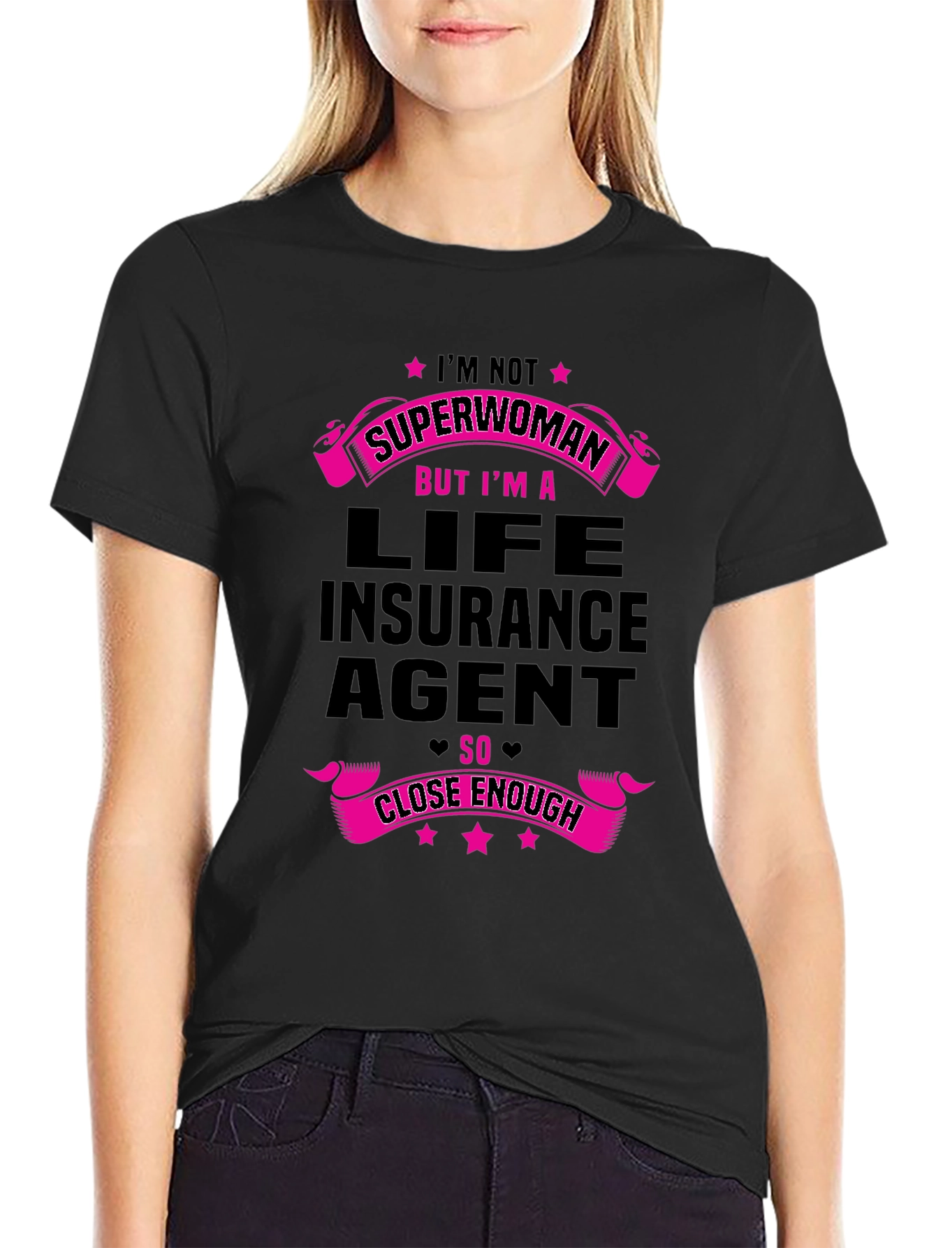 Superwoman Life Insurance Agent T-Shirt