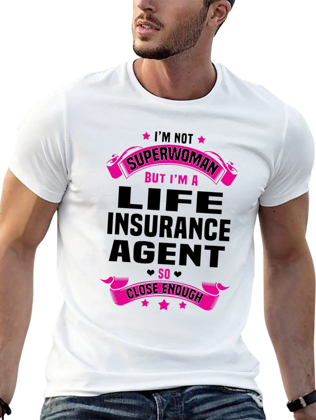 Superwoman Life Insurance Agent T-Shirt