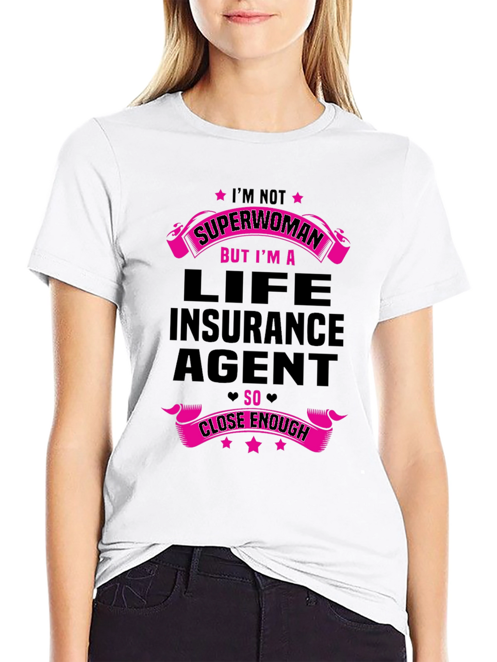 Superwoman Life Insurance Agent T-Shirt