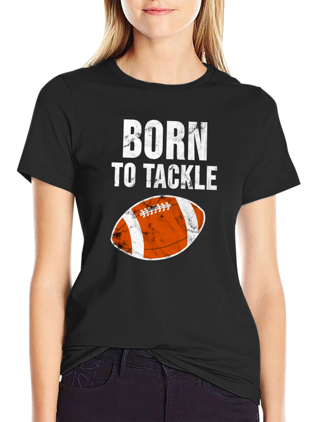 Born to Tackle Football Graphic Tee