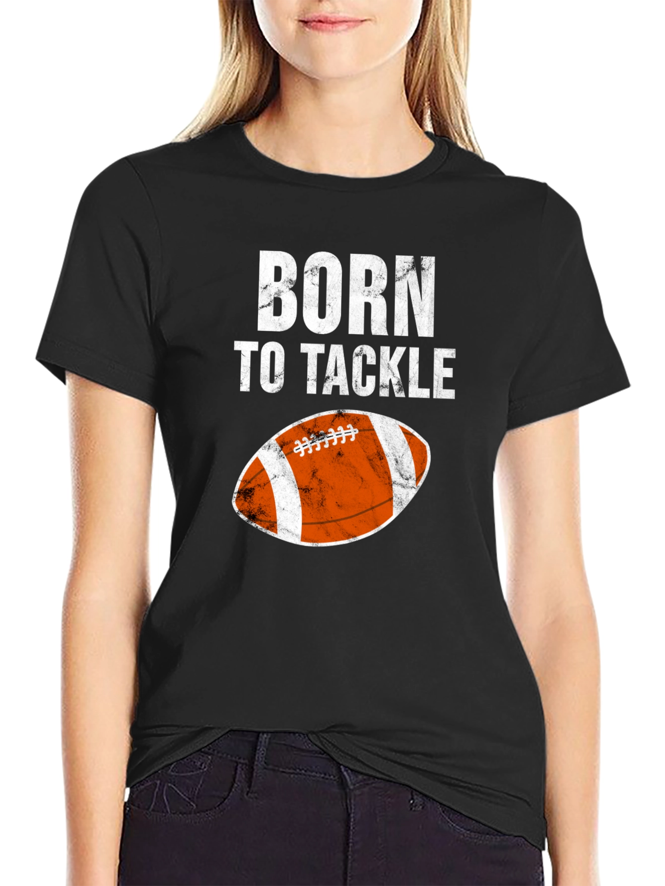 Born to Tackle Football Graphic Tee