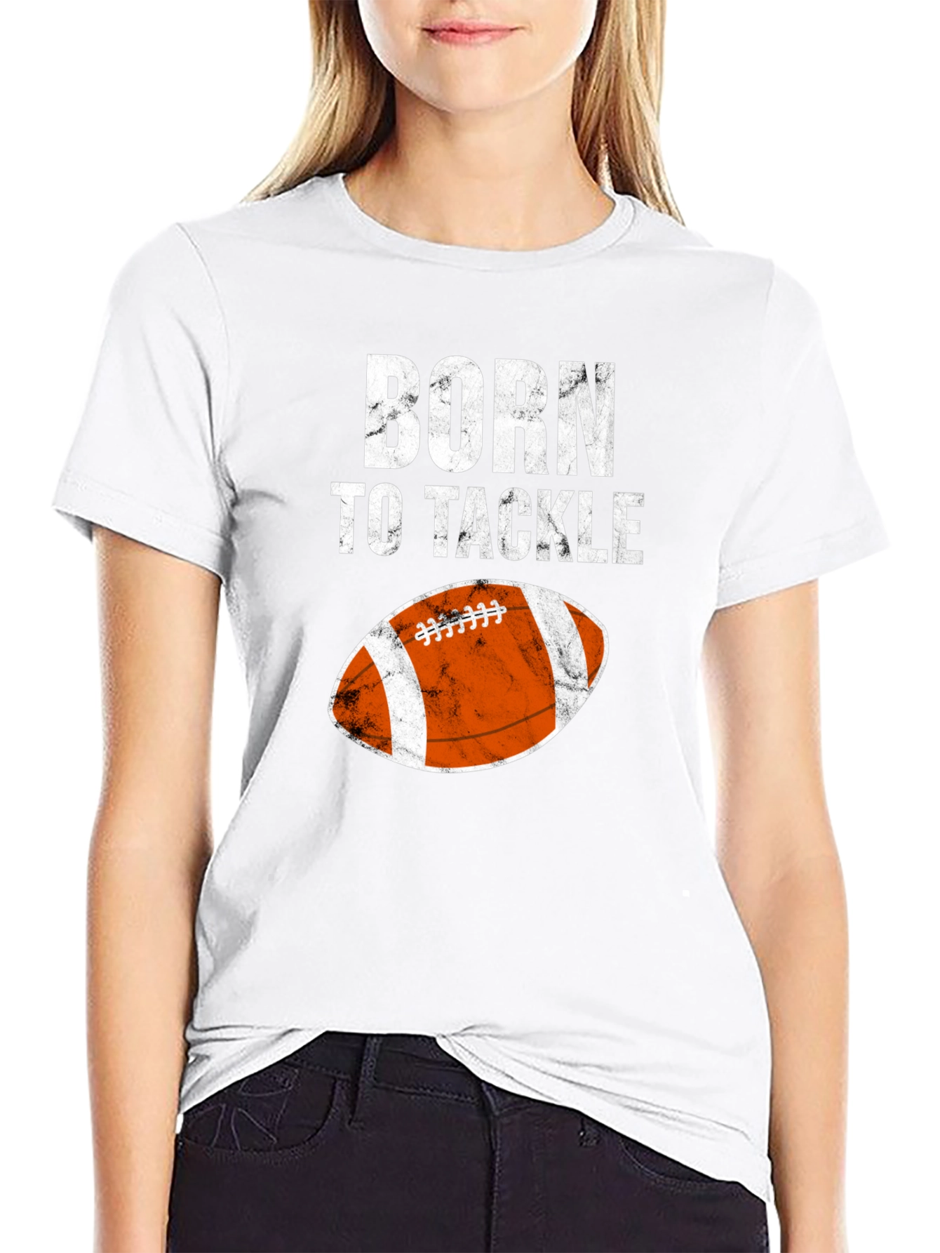 Born to Tackle Football Graphic Tee