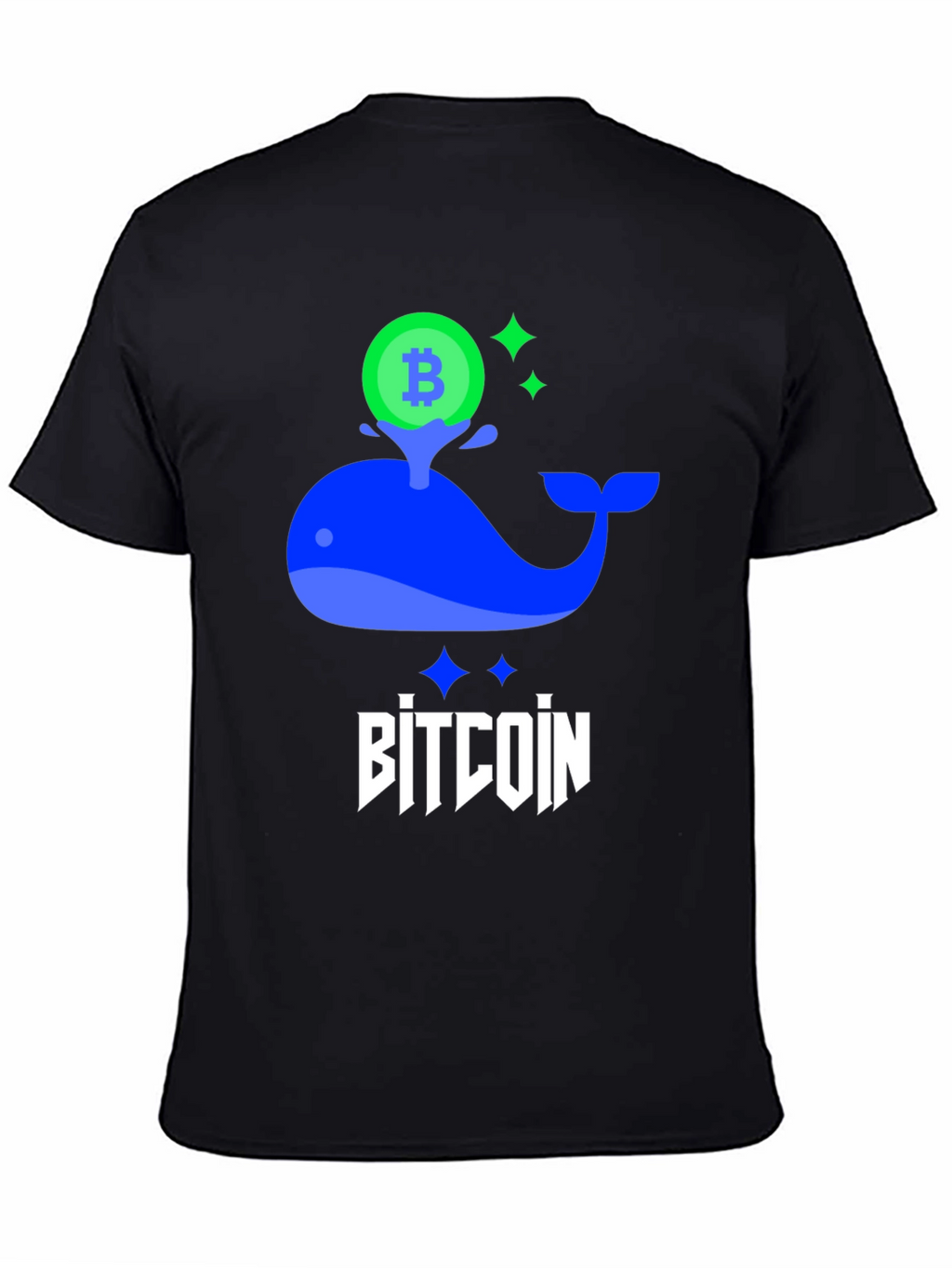 Bitcoin Whale Tee - Crypto Investor Shirt