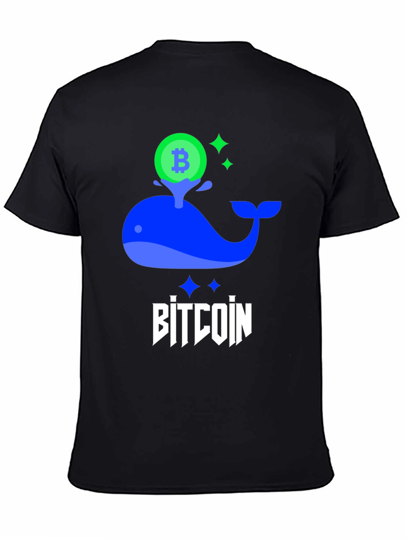 Bitcoin Whale Tee - Crypto Investor Shirt