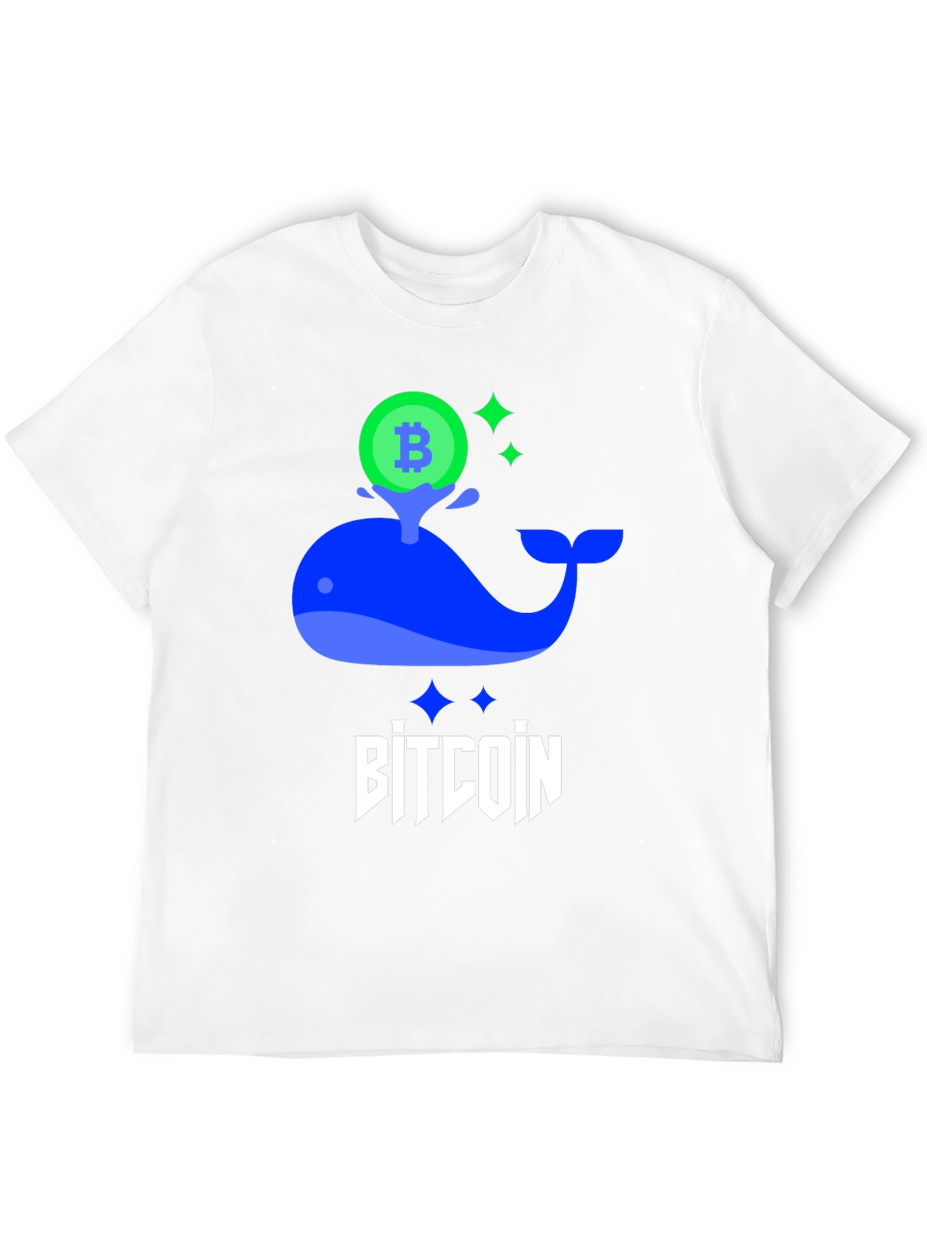 Bitcoin Whale Tee - Crypto Investor Shirt