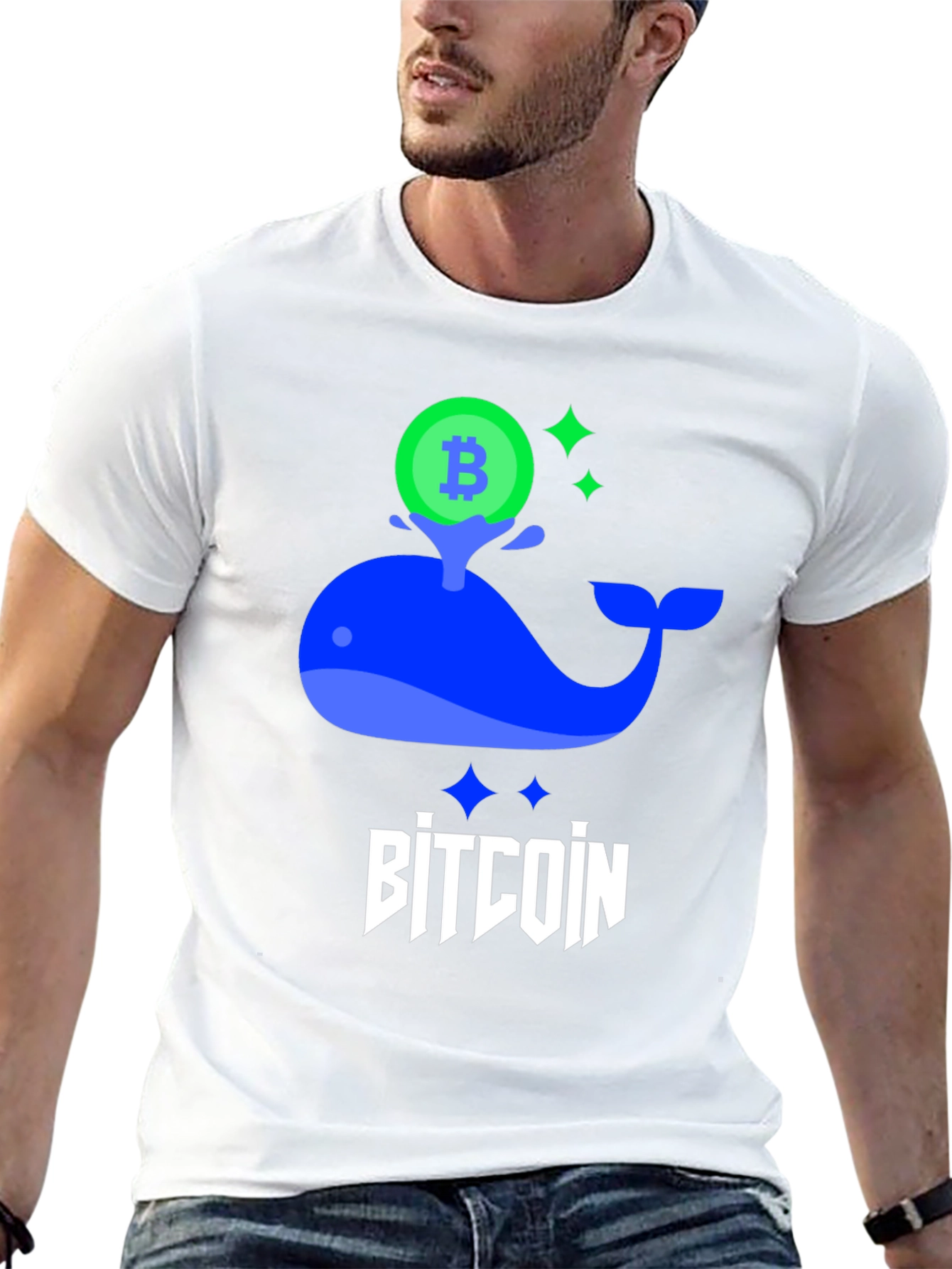 Bitcoin Whale Tee - Crypto Investor Shirt