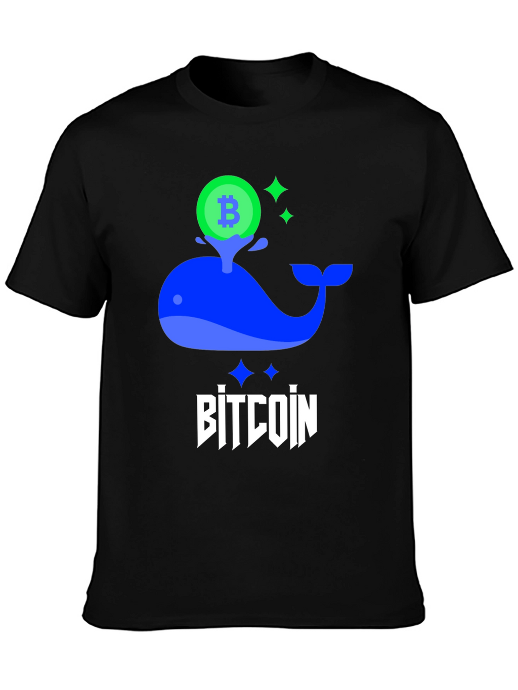 Bitcoin Whale Tee - Crypto Investor Shirt