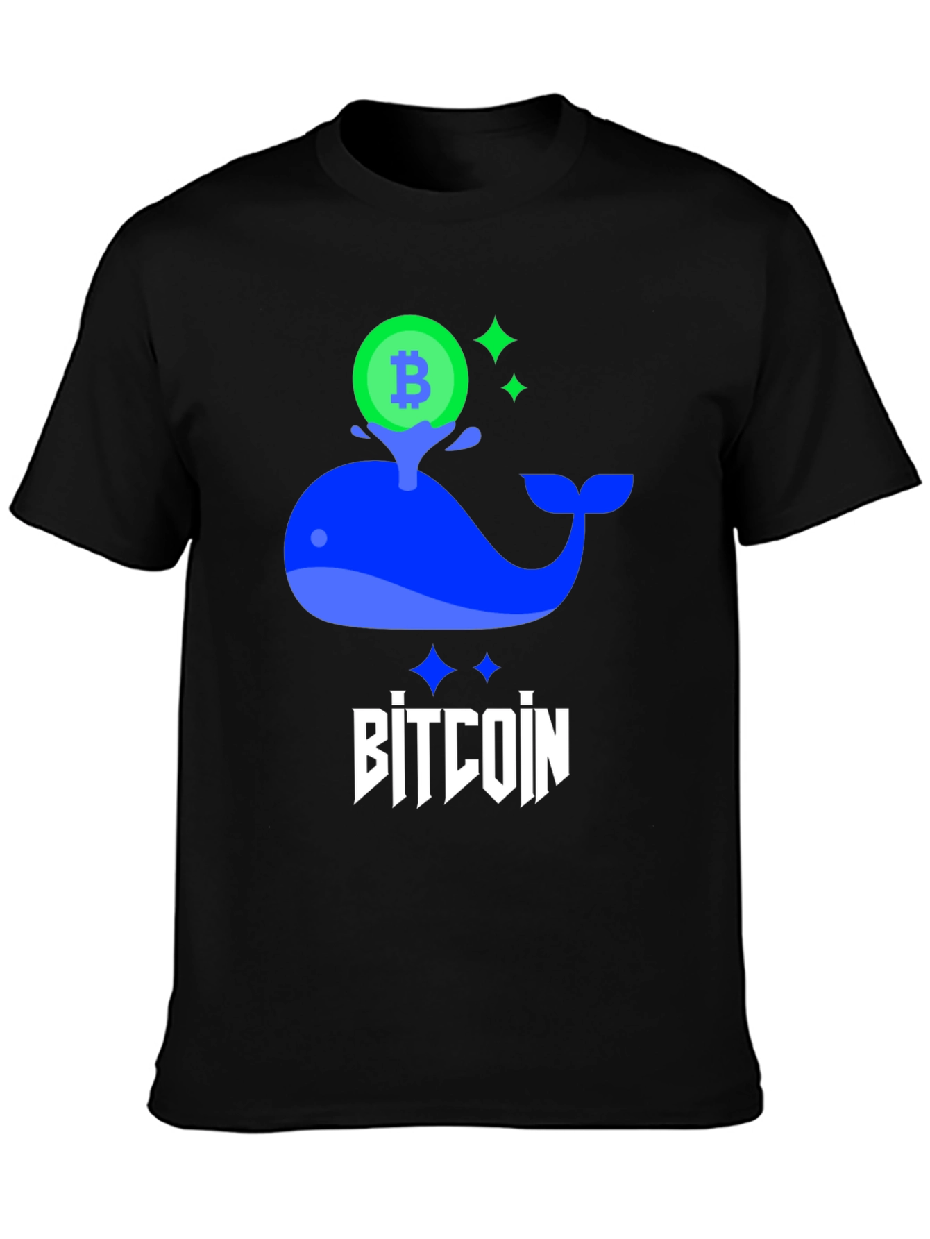 Bitcoin Whale Tee - Crypto Investor Shirt