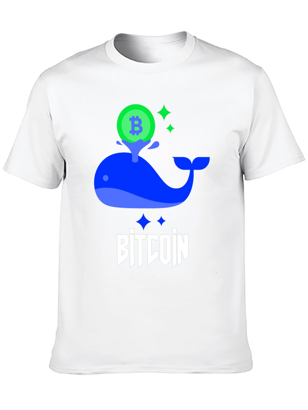 Bitcoin Whale Tee - Crypto Investor Shirt