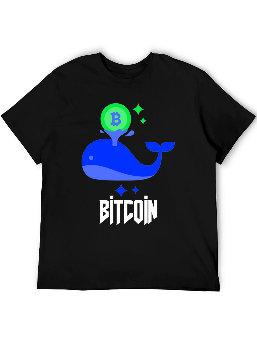 Bitcoin Whale Tee - Crypto Investor Shirt