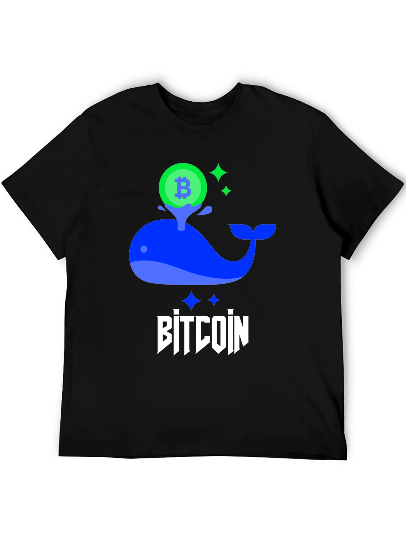 Bitcoin Whale Tee - Crypto Investor Shirt