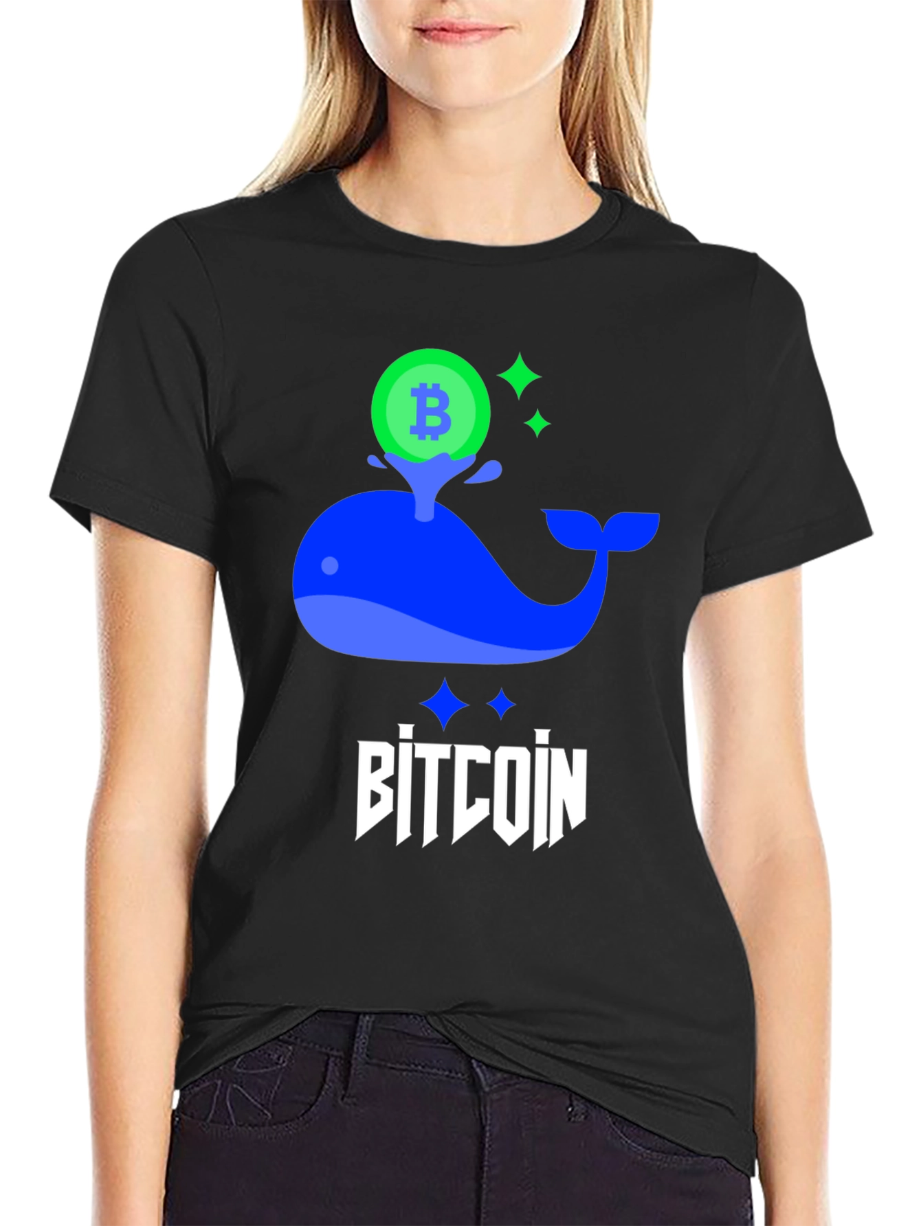Bitcoin Whale Tee - Crypto Investor Shirt