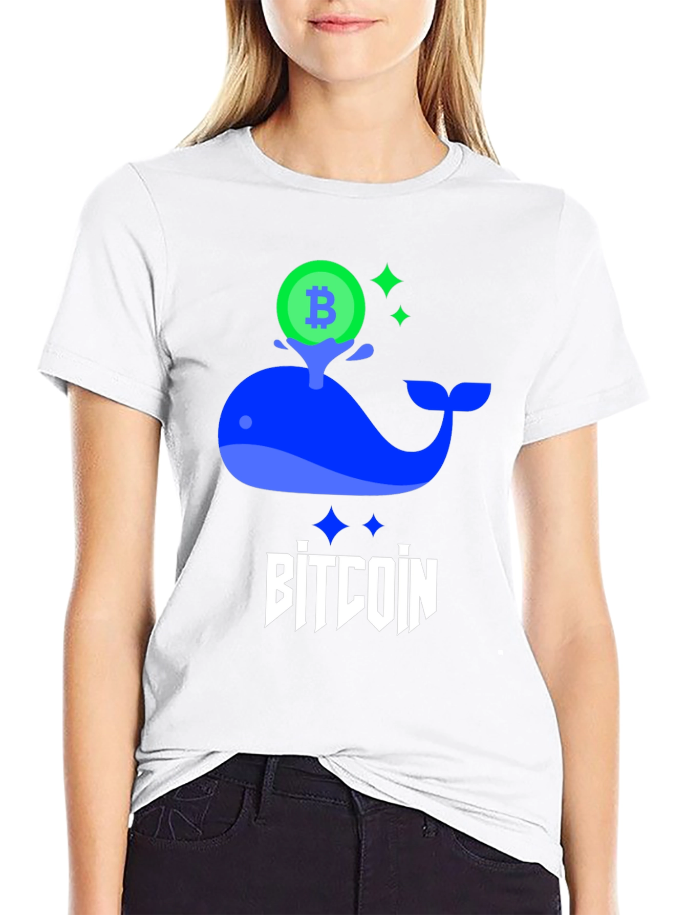 Bitcoin Whale Tee - Crypto Investor Shirt