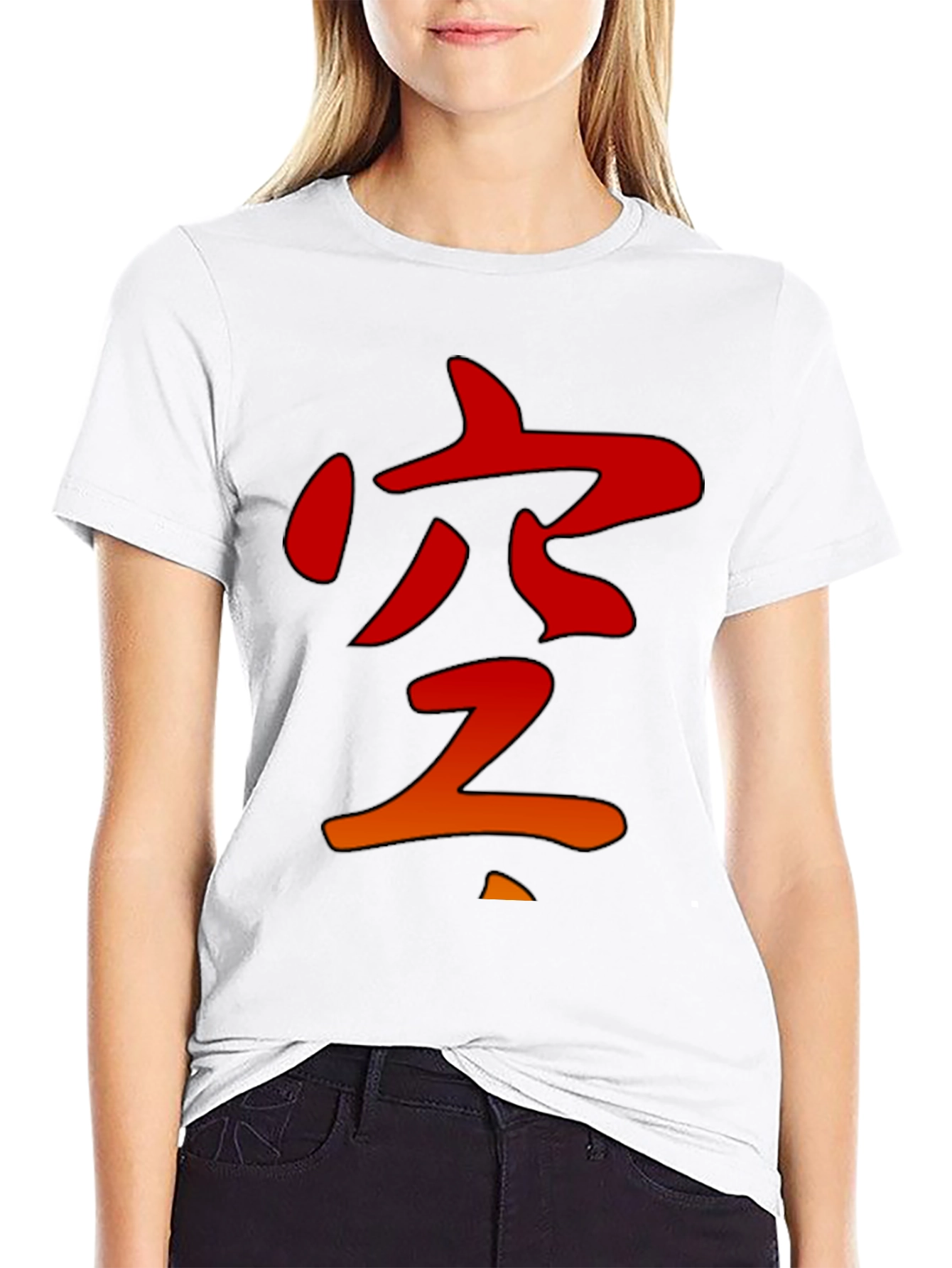 Japanese Kanji Graphic Tee - Stylish Black T-Shirt