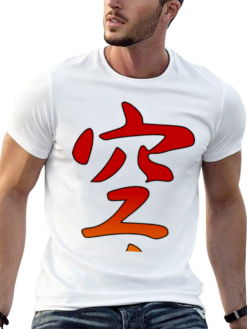 Japanese Kanji Graphic Tee - Stylish Black T-Shirt