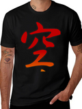Japanese Kanji Graphic Tee - Stylish Black T-Shirt