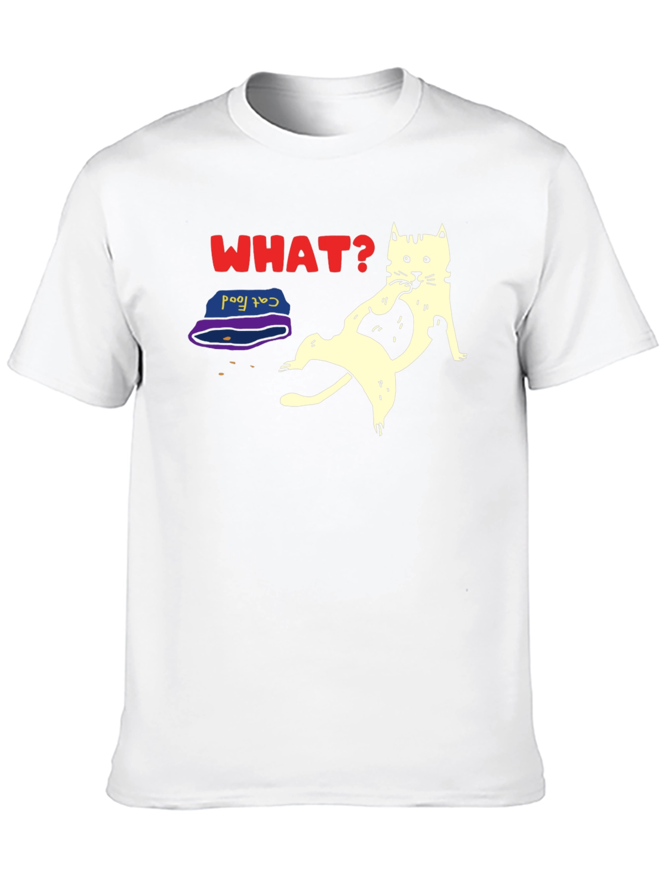 Funny Cat What? T-Shirt