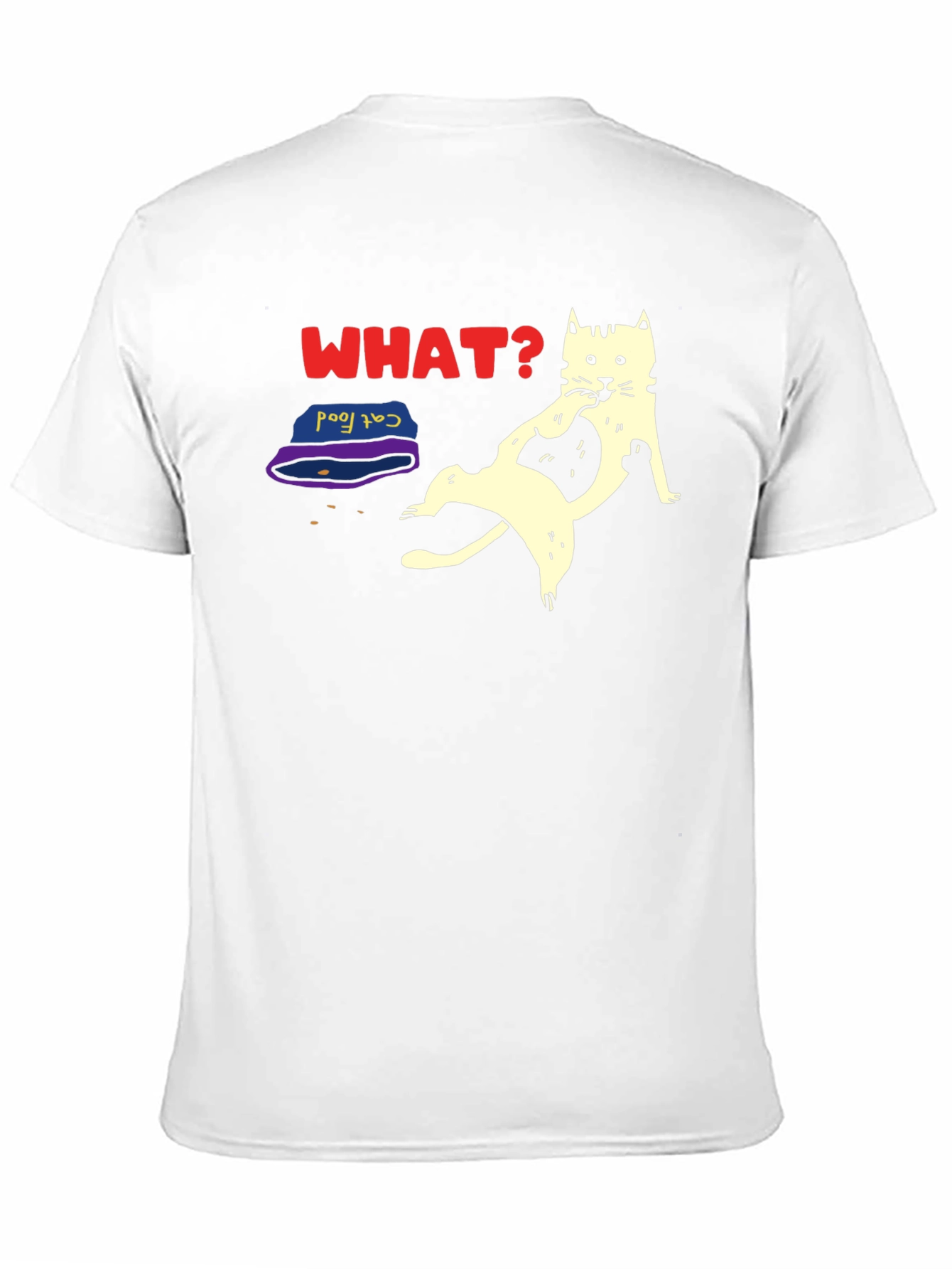 Funny Cat What? T-Shirt
