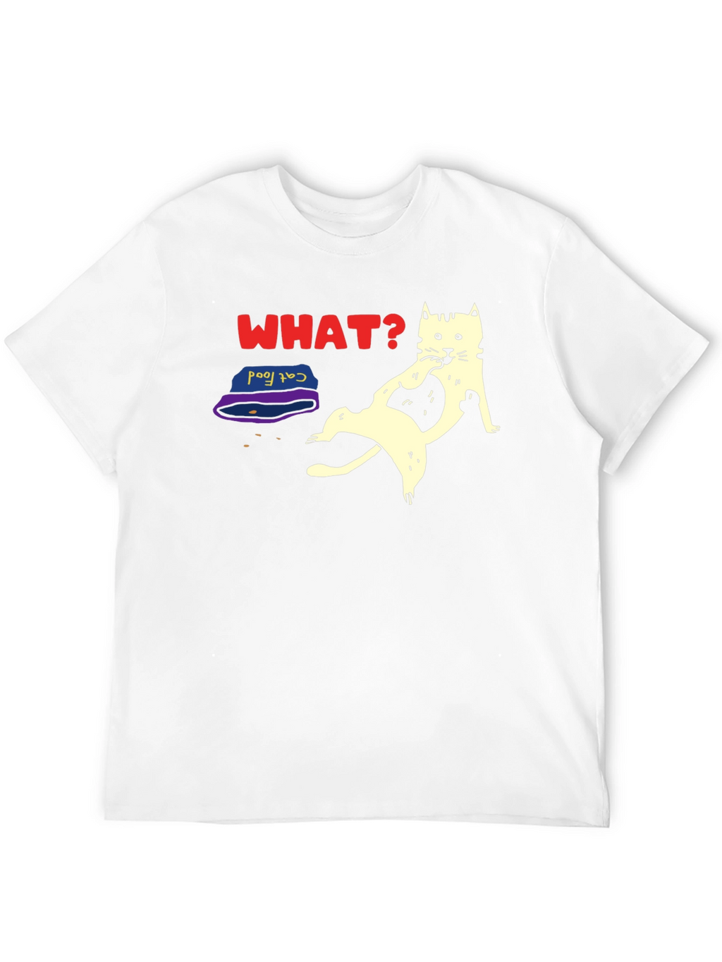 Funny Cat What? T-Shirt