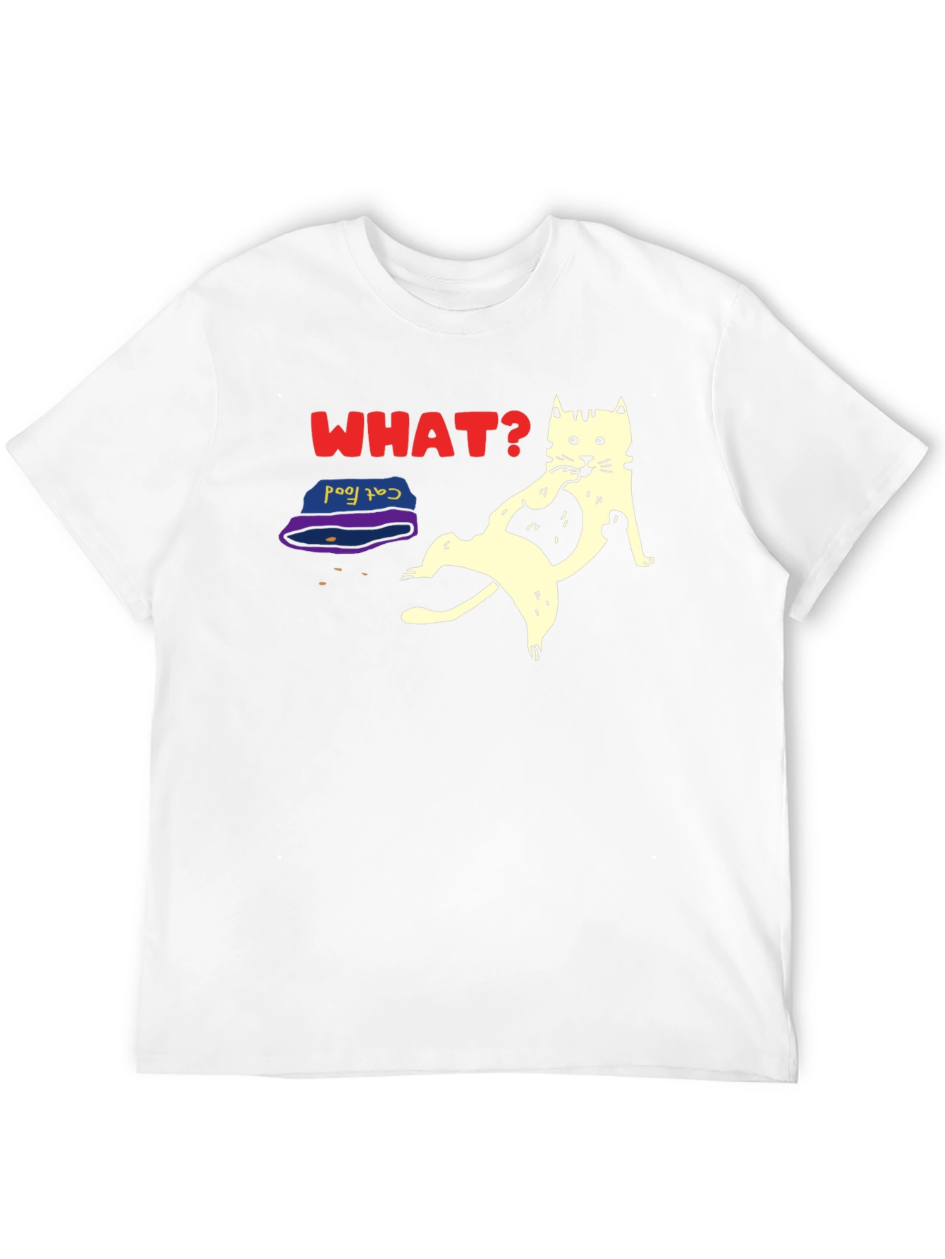 Funny Cat What? T-Shirt