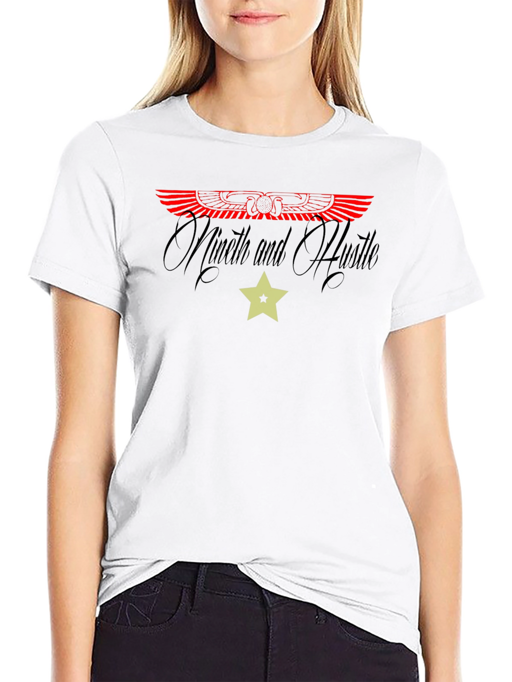 Ninth and Hustle Graphic Tee - Black