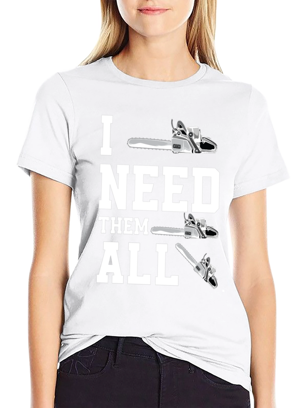 Chainsaw Collector T-Shirt - Lumberjack Humor